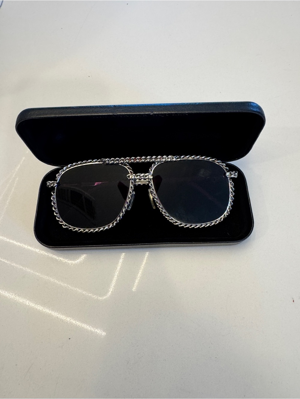 Vintage Frames Company SNATCH FULL CUBAN EDITION 24KT WHITE GOLD